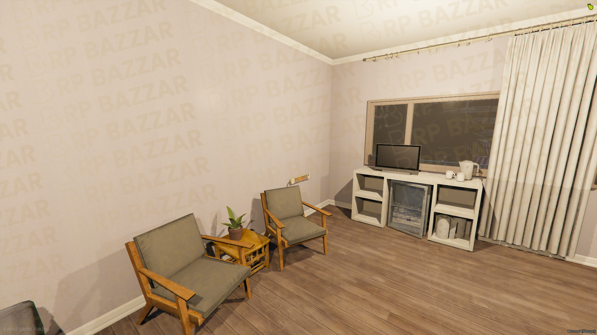 Classic Motel FiveM MLO — GTA RP Interior — ESX QB QBOX — RPBazzar