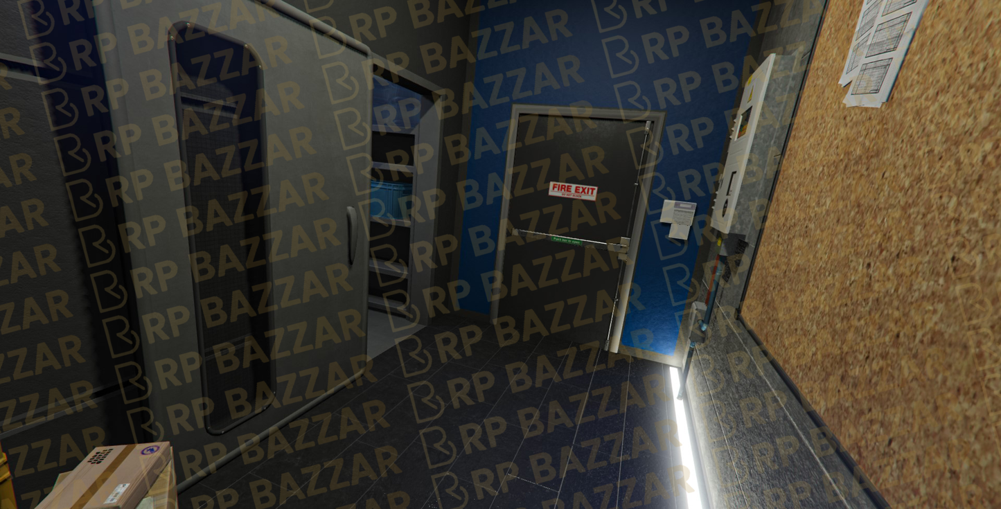 Gritty Burger Bar FiveM MLO — GTA RP Interior — ESX QB QBOX — RPBazzar
