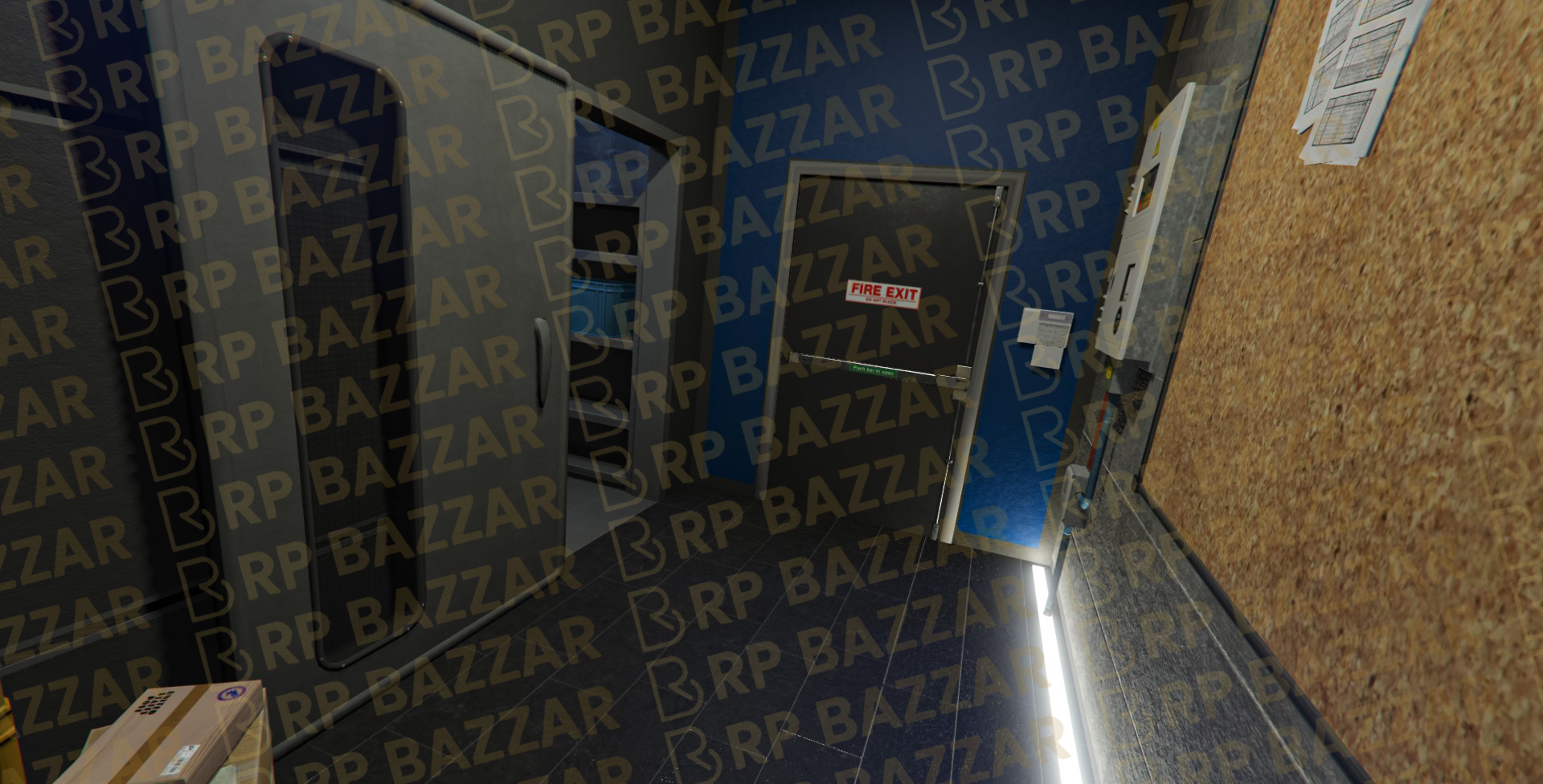 Gritty Burger Bar FiveM MLO — GTA RP Interior — ESX QB QBOX — RPBazzar