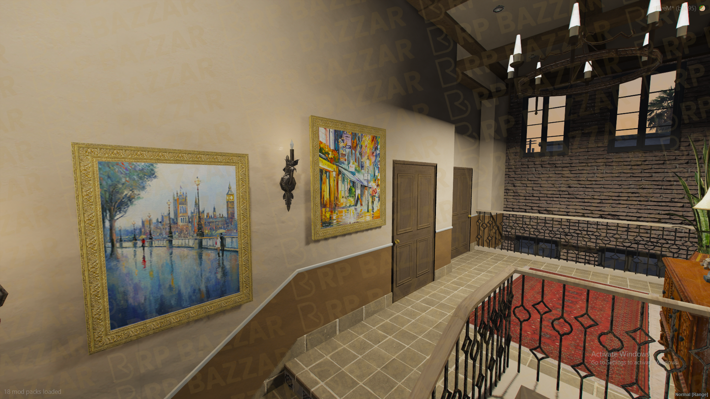 Hillside House FiveM MLO — GTA RP Interior — ESX QB QBOX — RPBazzar