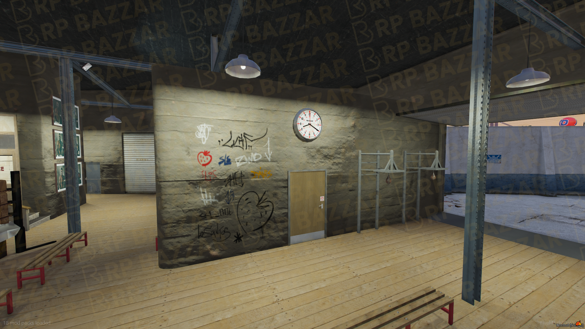 Knockout Boxing Ring FiveM MLO — GTA RP Interior — ESX QB QBOX — RPBazzar