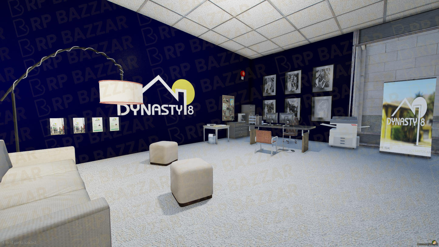 Skyhigh Office FiveM MLO — GTA RP Interior — ESX QB QBOX — RPBazzar