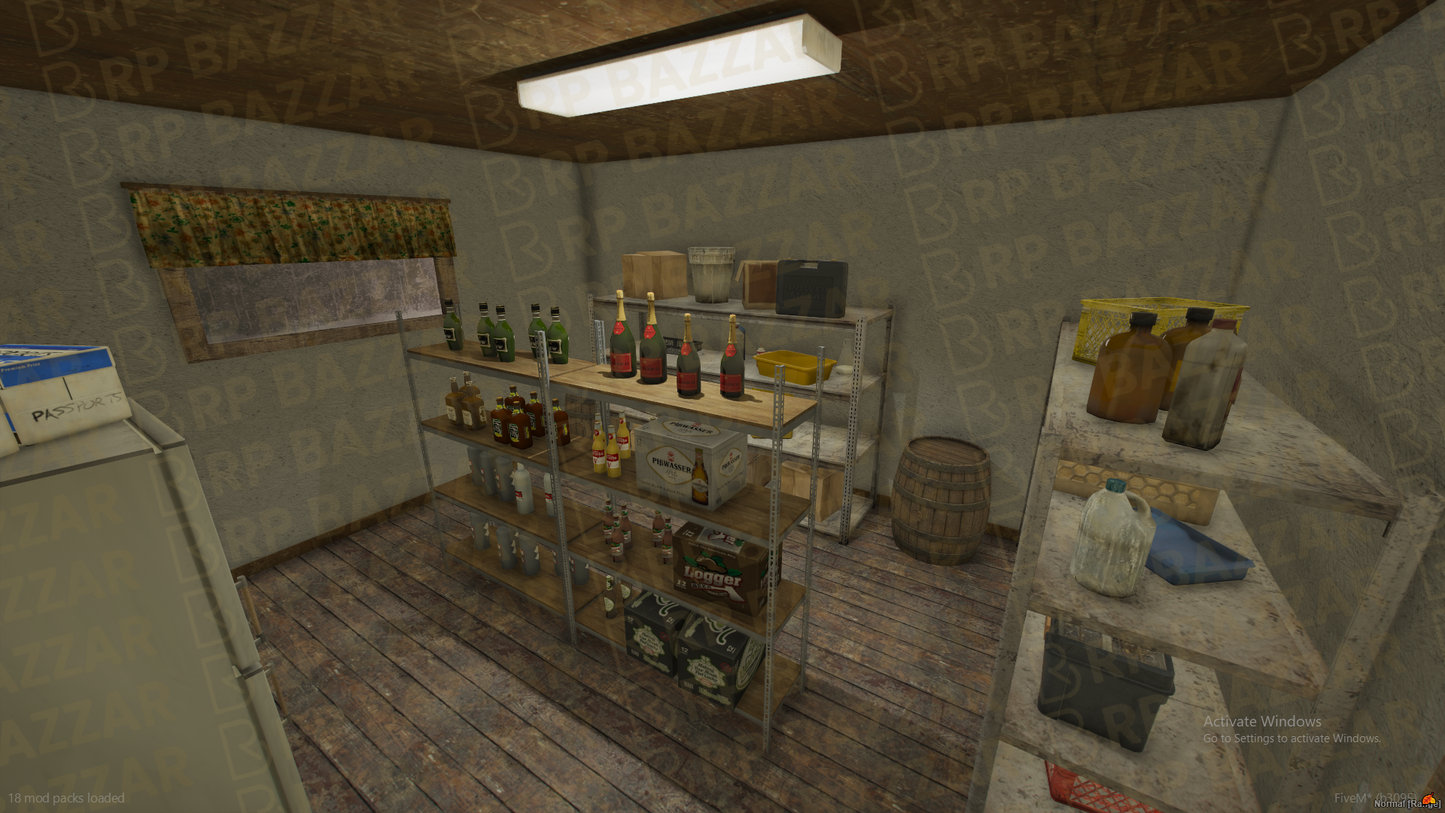 Gritty Bar FiveM MLO — GTA RP Interior — ESX QB QBOX — RPBazzar