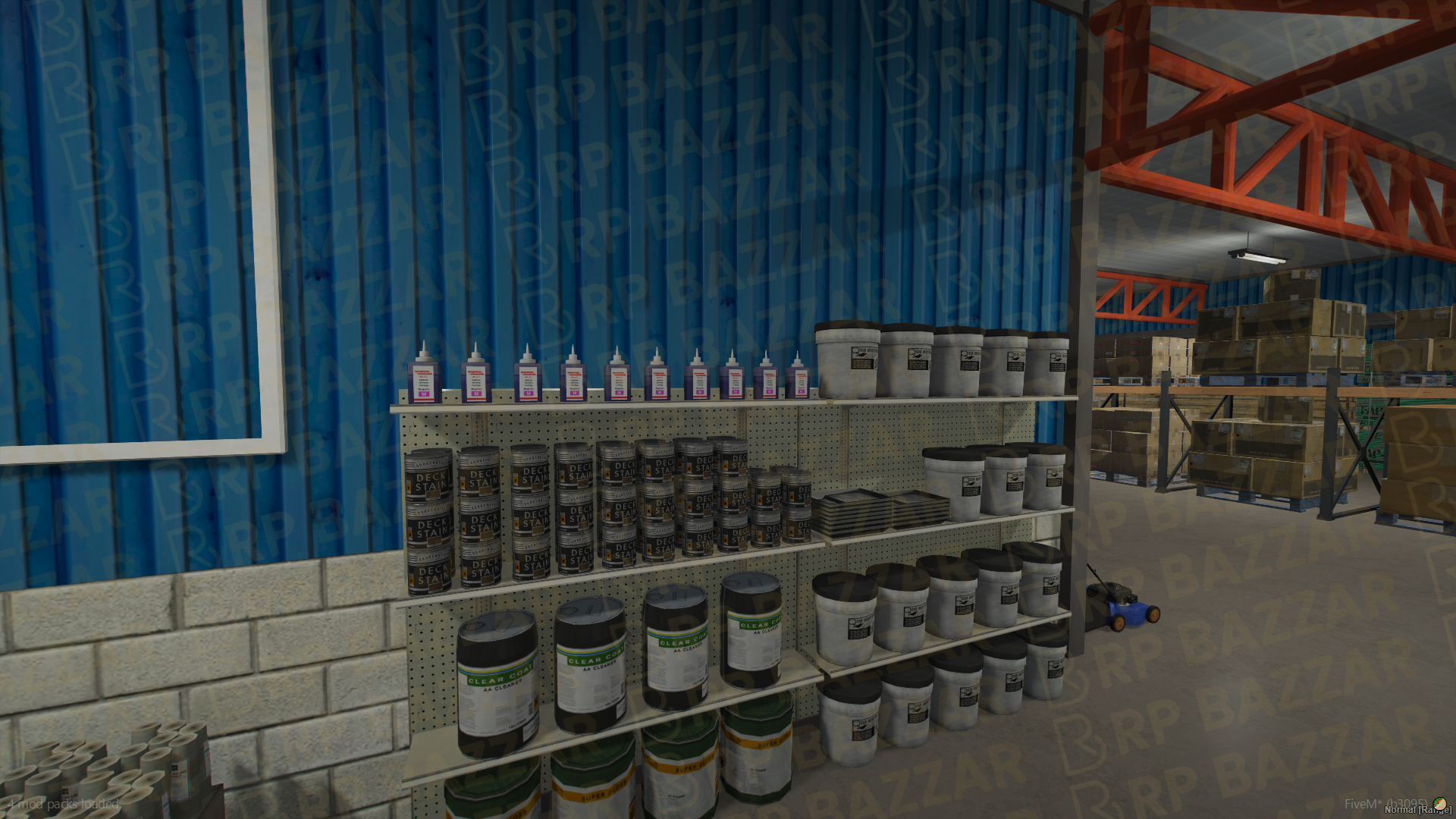 Grand Shopping Mall FiveM MLO — GTA RP Interior — ESX QB QBOX — RPBazzar