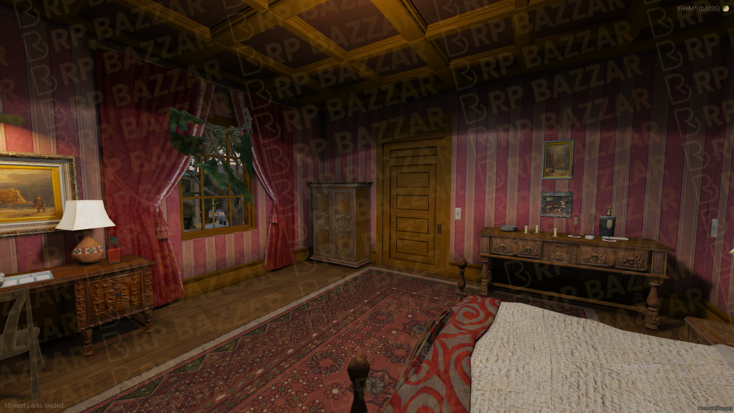 Upscale House FiveM MLO — GTA RP Interior — ESX QB QBOX — RPBazzar