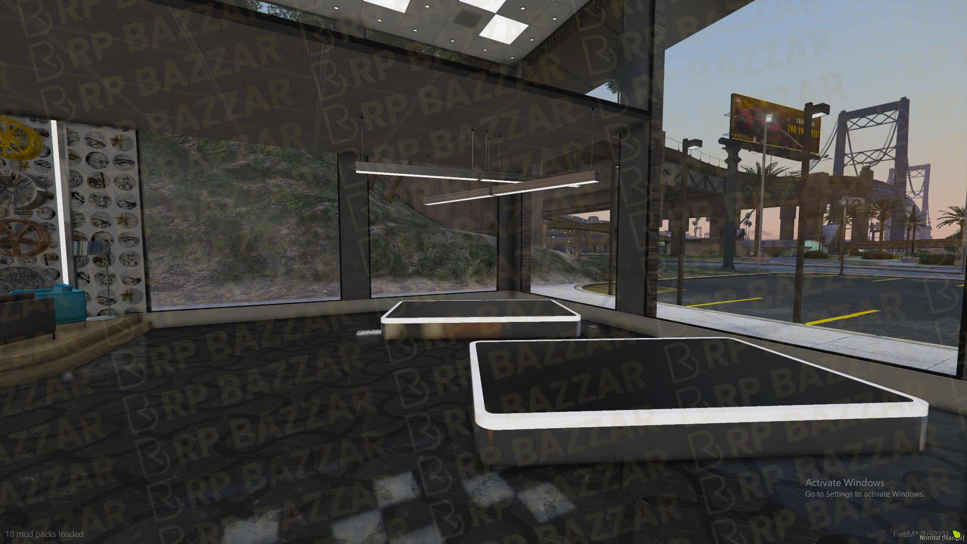 Hidden Mechanic Shop FiveM MLO — GTA RP Interior — ESX QB QBOX — RPBazzar