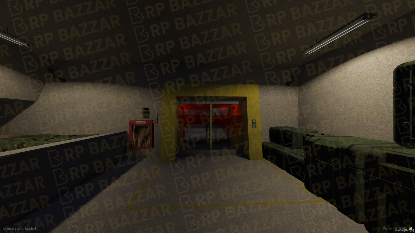 Underground Bunker FiveM MLO — GTA RP Interior — ESX QB QBOX — RPBazzar