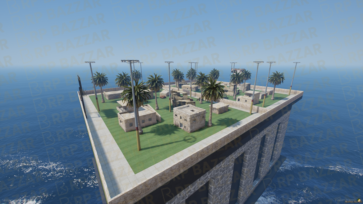 Combat Arena FiveM MLO — GTA RP Interior — ESX QB QBOX — RPBazzar