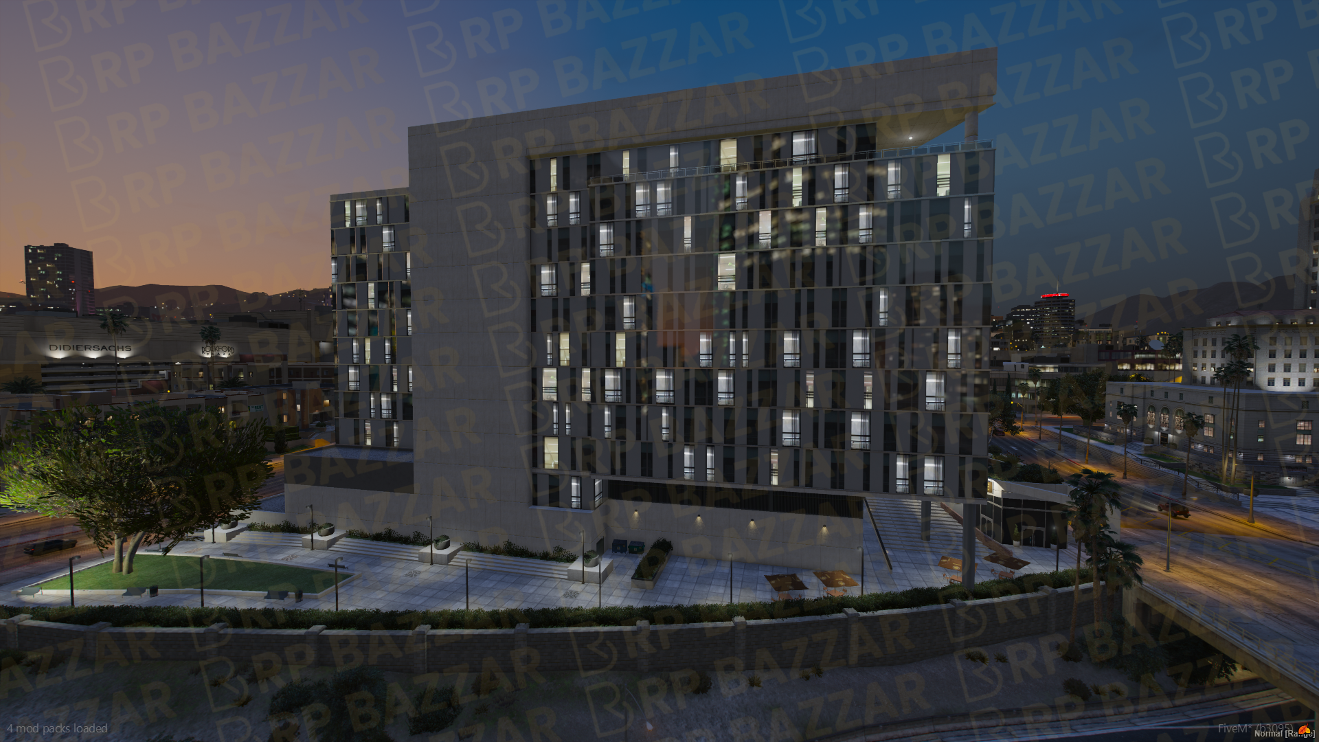 Tactical Police Station FiveM MLO — GTA RP Interior — ESX QB QBOX — RPBazzar