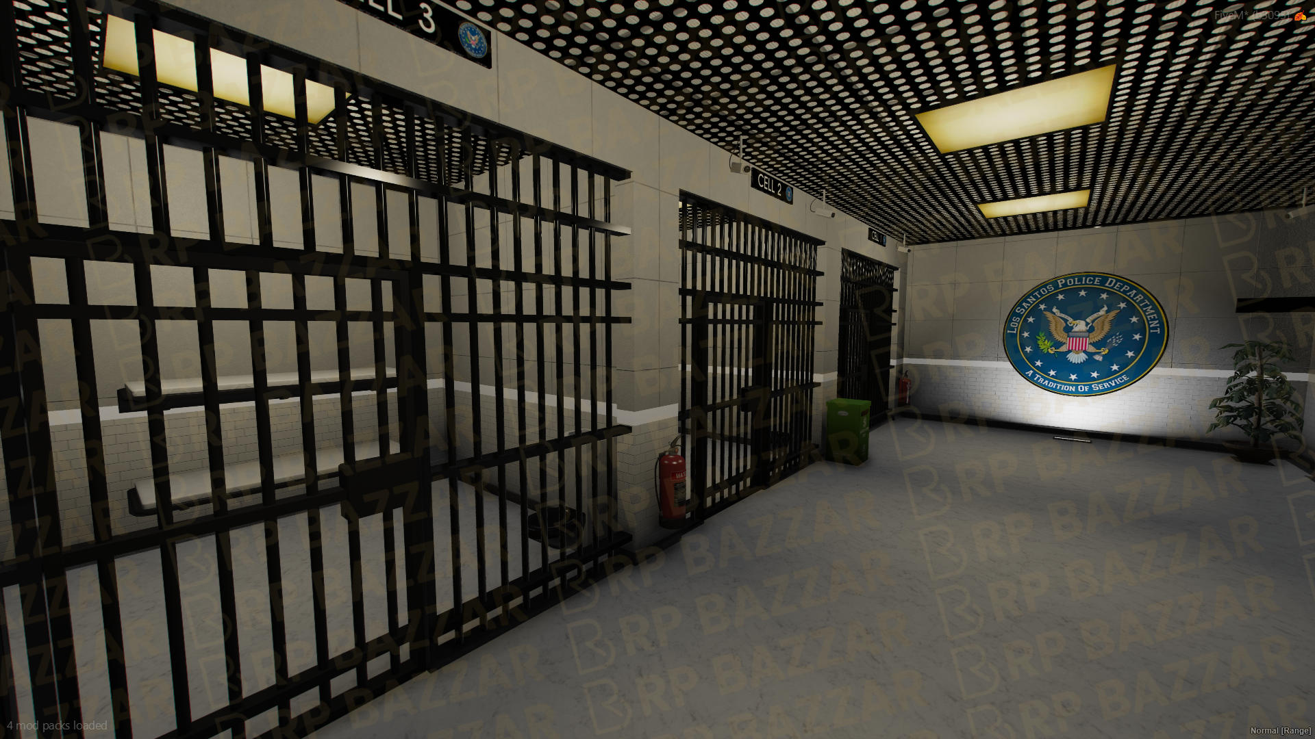 Coastal Police Station FiveM MLO — GTA RP Interior — ESX QB QBOX — RPBazzar