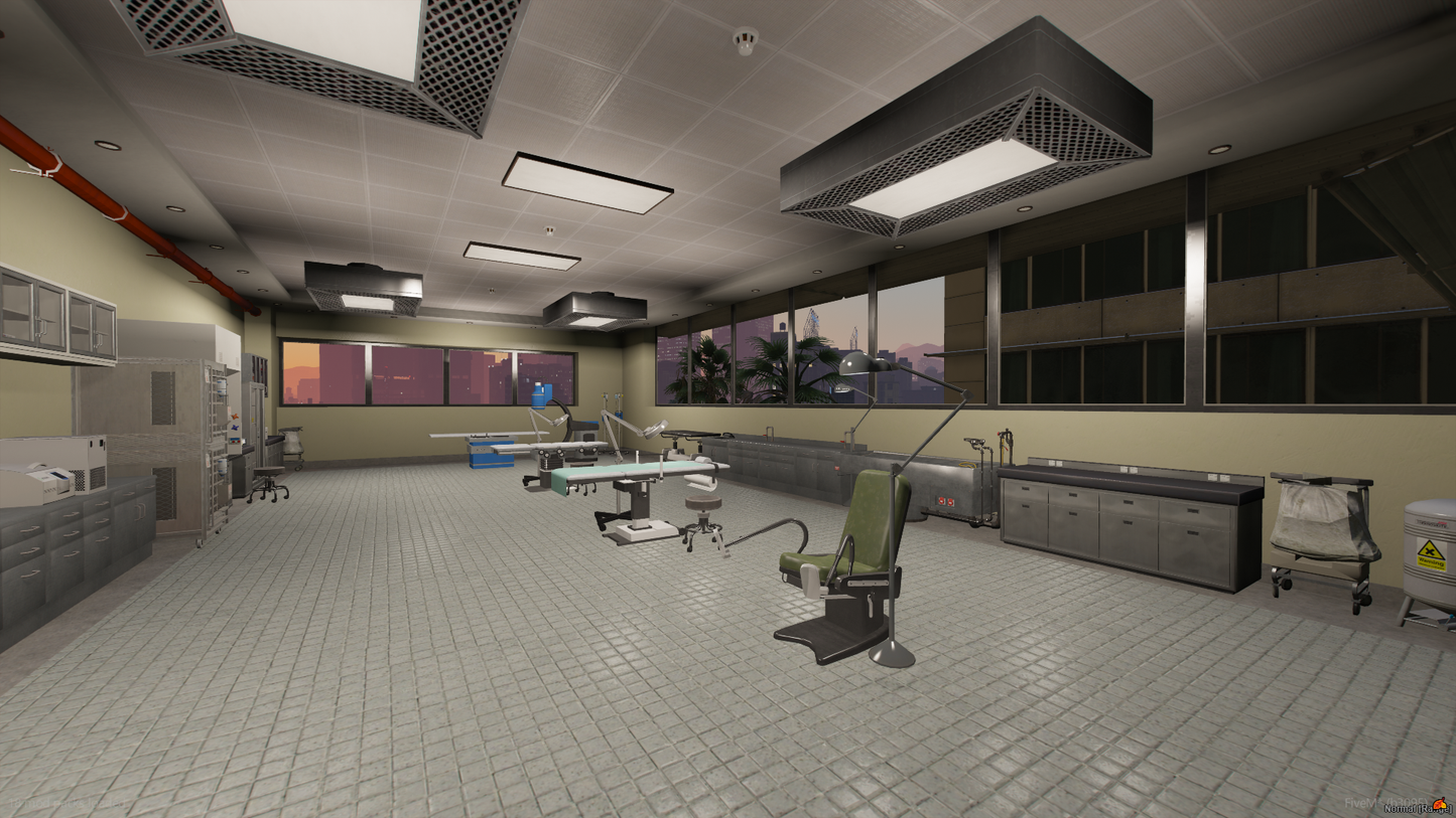 Hillcrest Hospital FiveM MLO — GTA RP Interior — ESX QB QBOX — RPBazzar