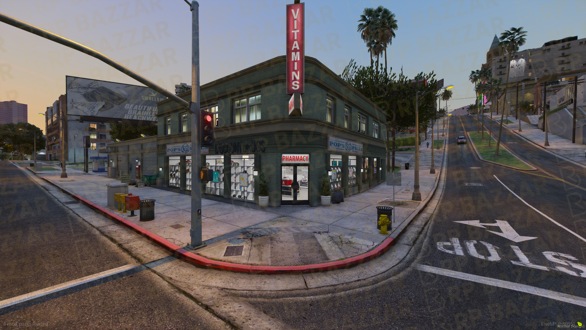 Premium Pharmacy FiveM MLO — GTA RP Interior — ESX QB QBOX — RPBazzar
