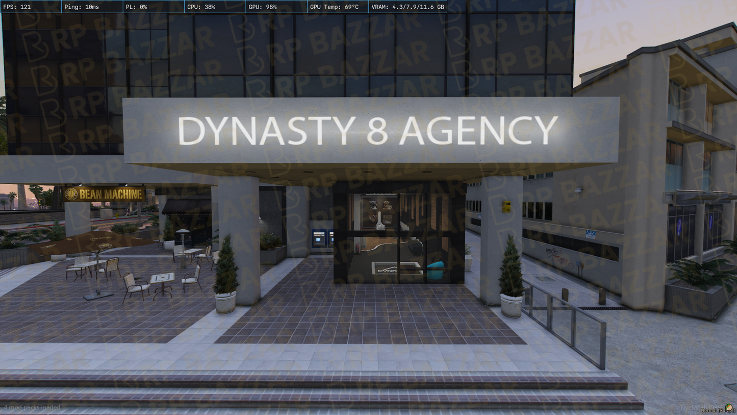 Minimal Office FiveM MLO — GTA RP Interior — ESX QB QBOX — RPBazzar