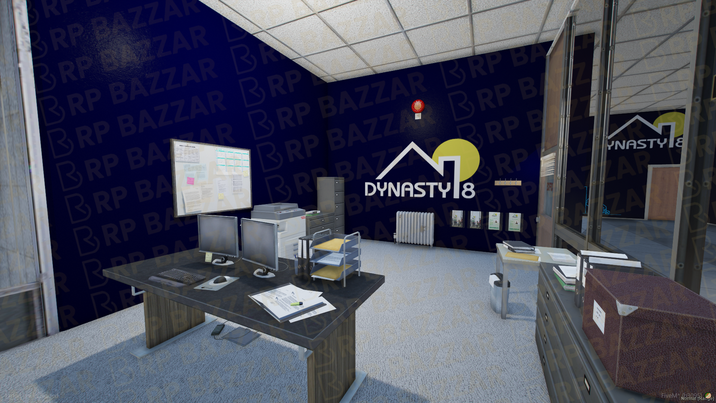 Skyhigh Office FiveM MLO — GTA RP Interior — ESX QB QBOX — RPBazzar