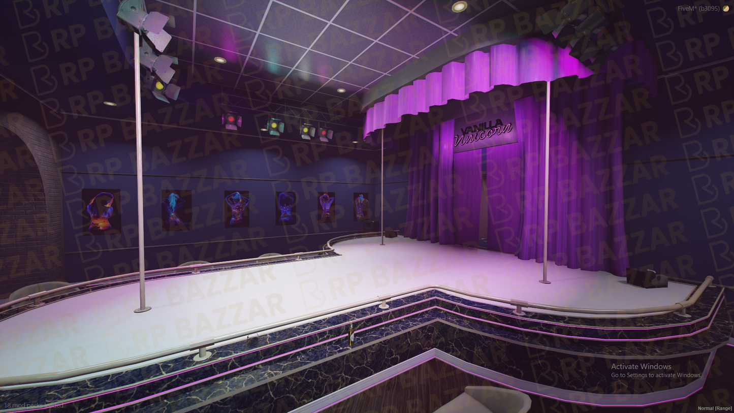 Downtown Nightclub FiveM MLO — GTA RP Interior — ESX QB QBOX — RPBazzar