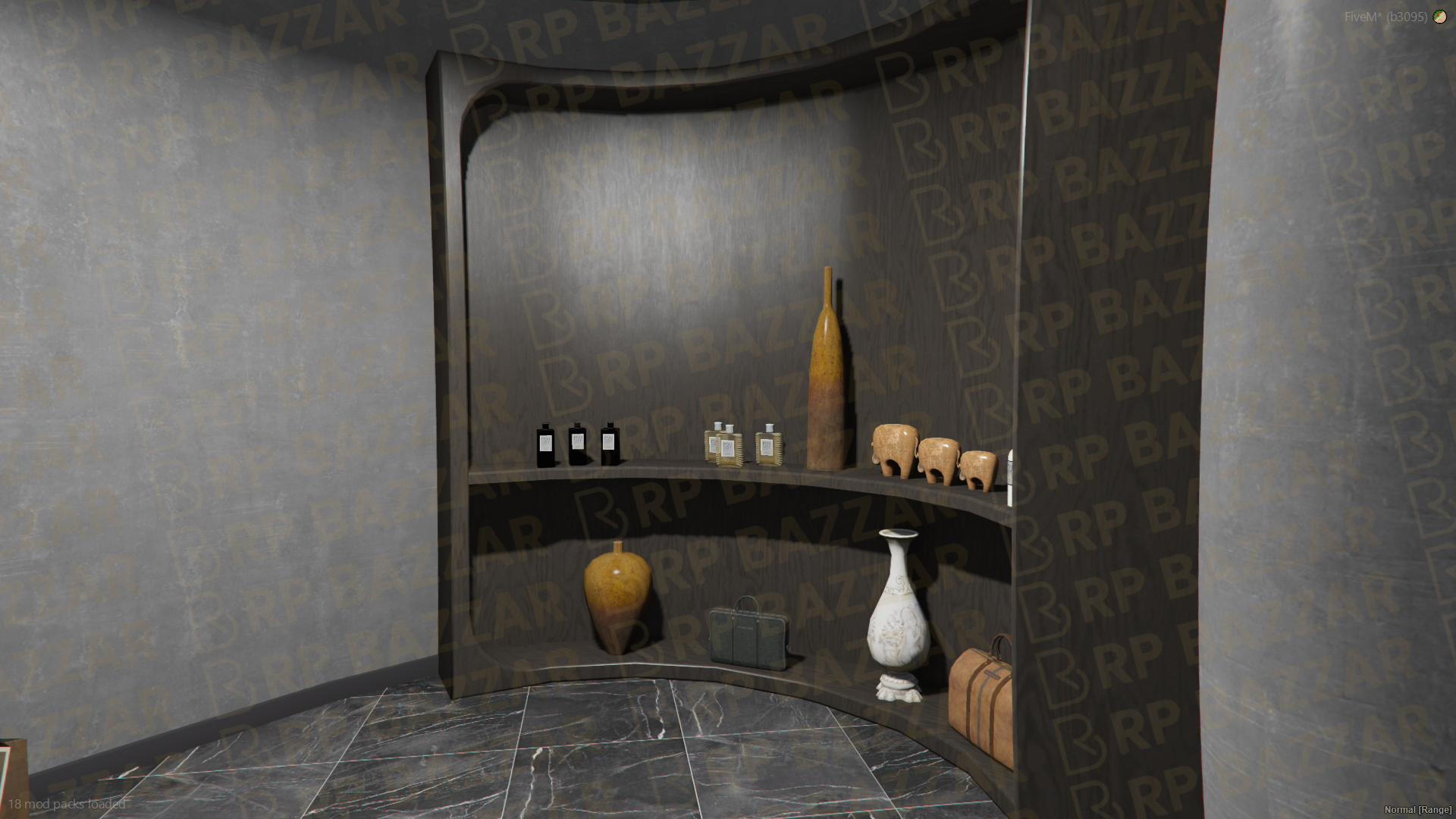 Elite Clothing Store FiveM MLO — GTA RP Interior — ESX QB QBOX — RPBazzar