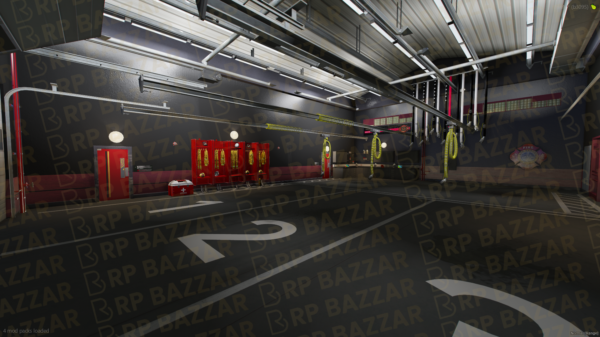 Brave Fire Department FiveM MLO — GTA RP Interior — ESX QB QBOX — RPBazzar