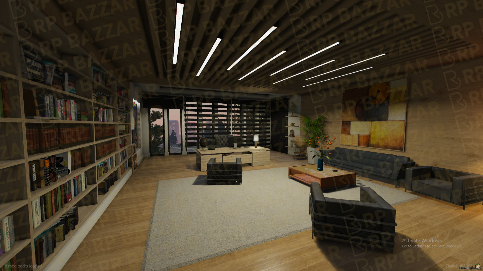 Abandoned Mansion FiveM MLO — GTA RP Interior — ESX QB QBOX — RPBazzar