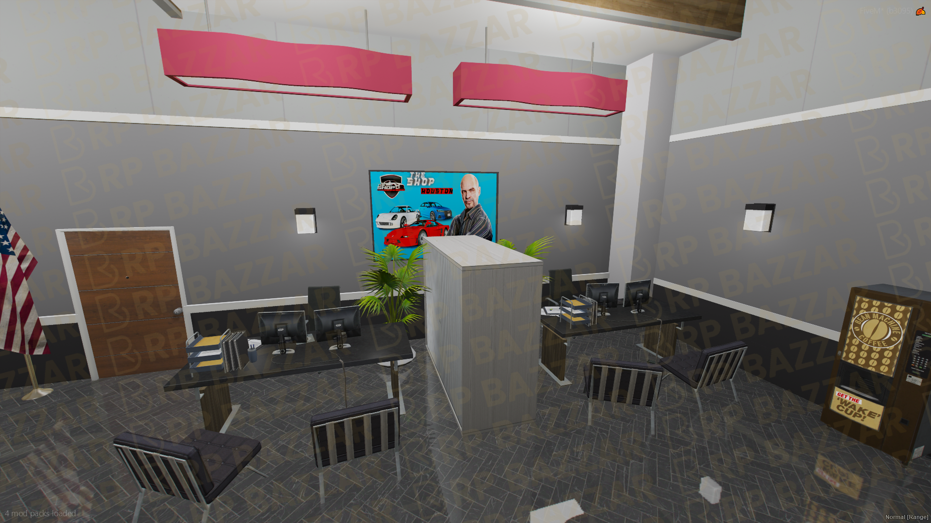 Polished Vehicle Shop FiveM MLO — GTA RP Interior — ESX QB QBOX — RPBazzar