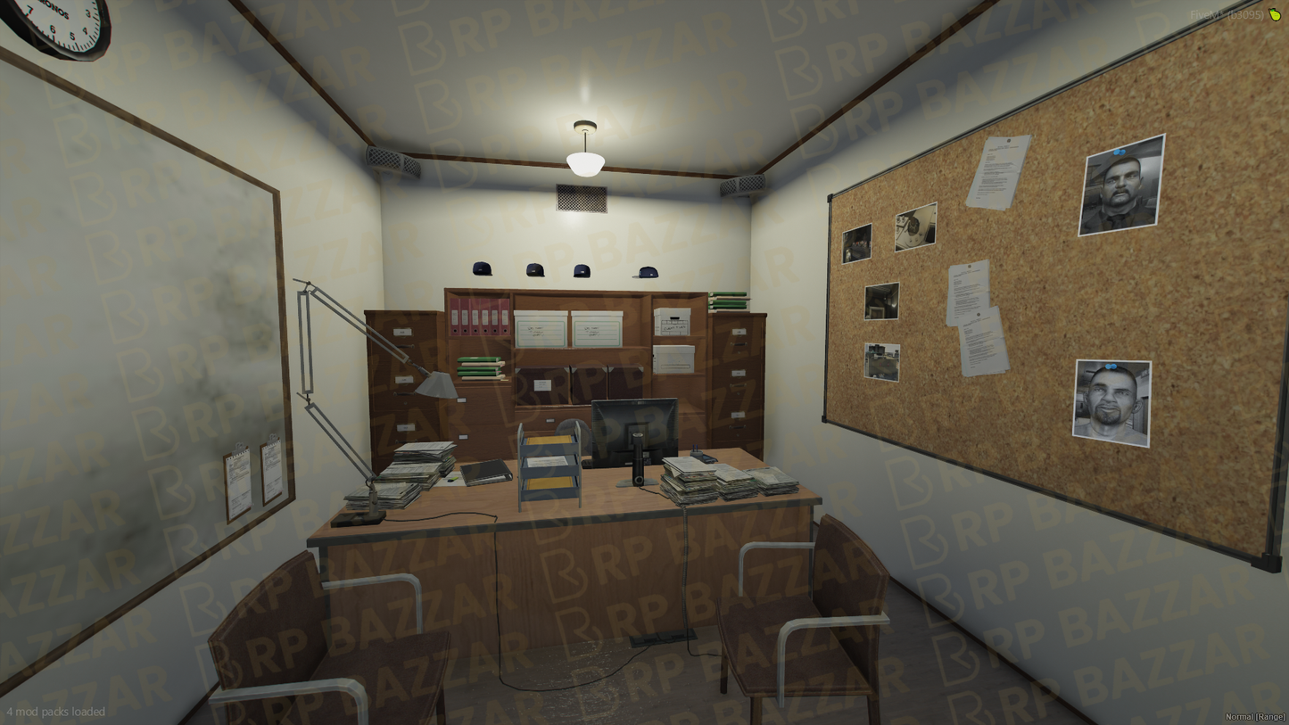 Westside Police Station FiveM MLO — GTA RP Interior — ESX QB QBOX — RPBazzar