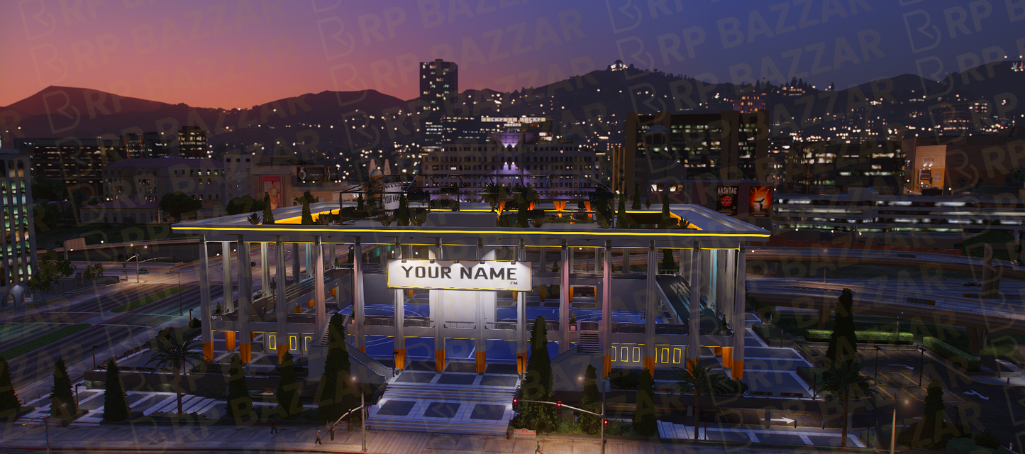 Competitive Sports Court FiveM MLO — GTA RP Interior — ESX QB QBOX — RPBazzar