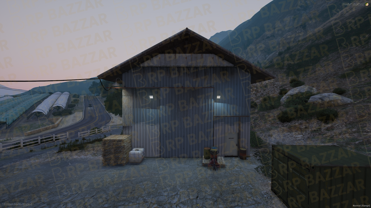 Secret Drug Lab FiveM MLO — GTA RP Interior — ESX QB QBOX — RPBazzar