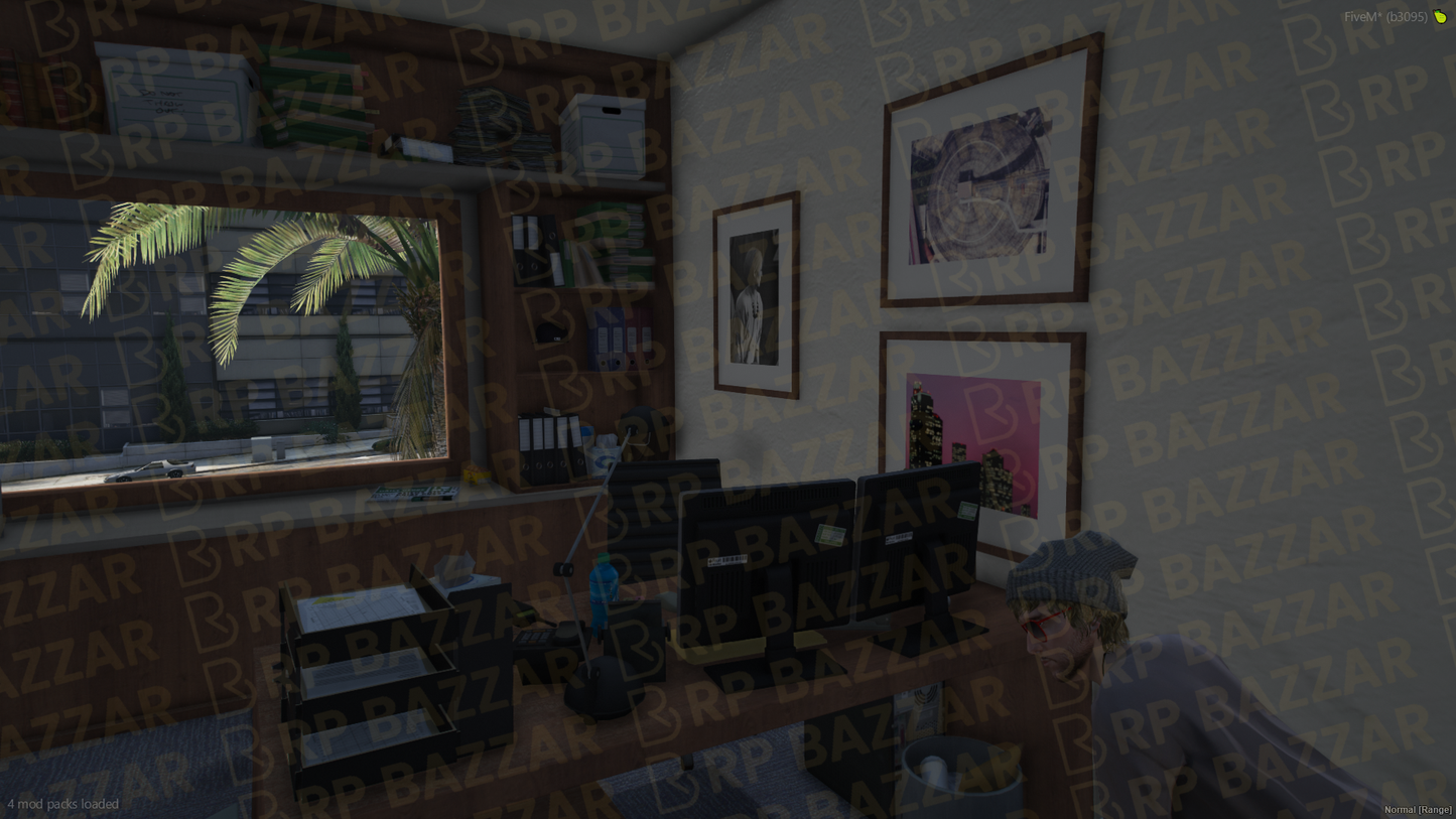 Vanguard Police Station FiveM MLO — GTA RP Interior — ESX QB QBOX — RPBazzar