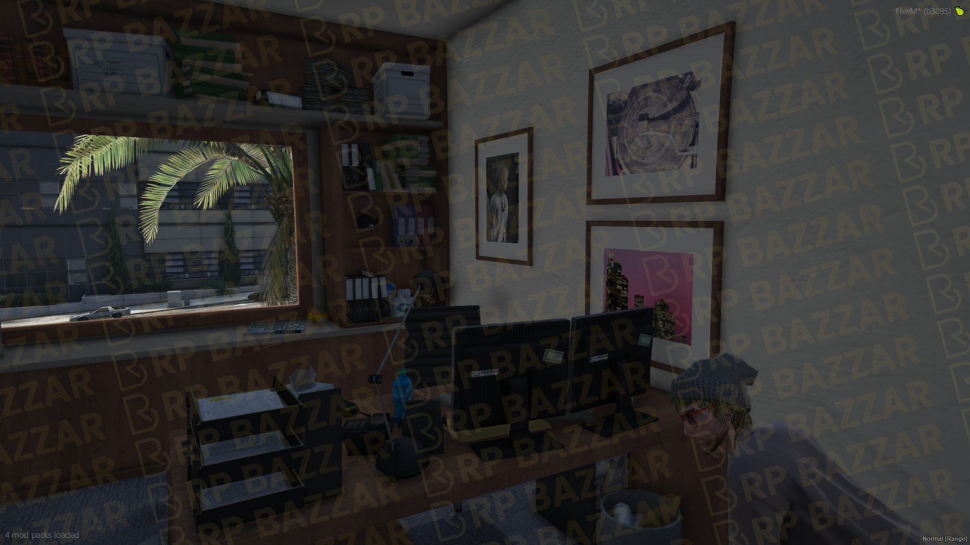 Vanguard Police Station FiveM MLO — GTA RP Interior — ESX QB QBOX — RPBazzar