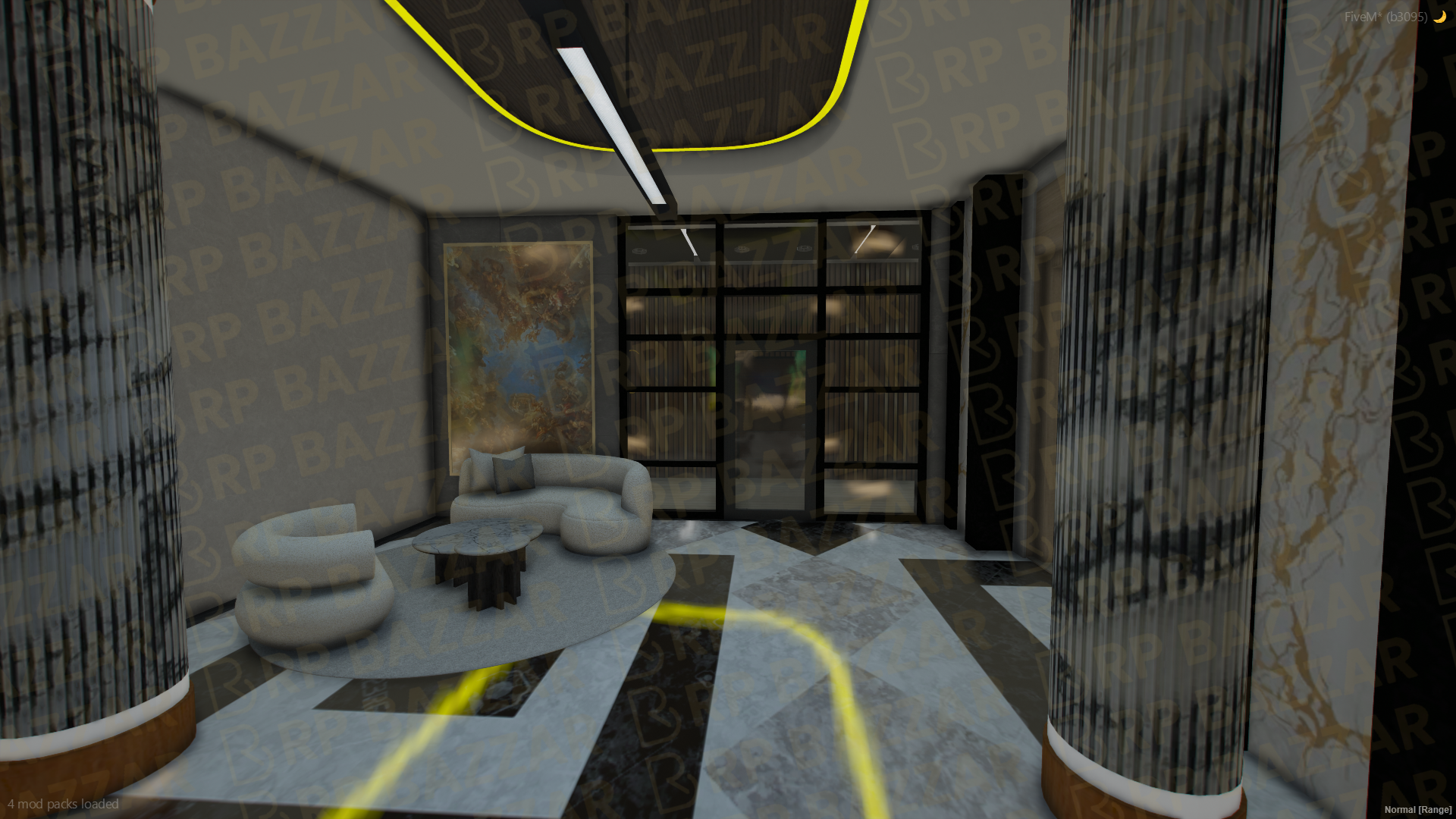 Mega Shopping Mall FiveM MLO — GTA RP Interior — ESX QB QBOX — RPBazzar