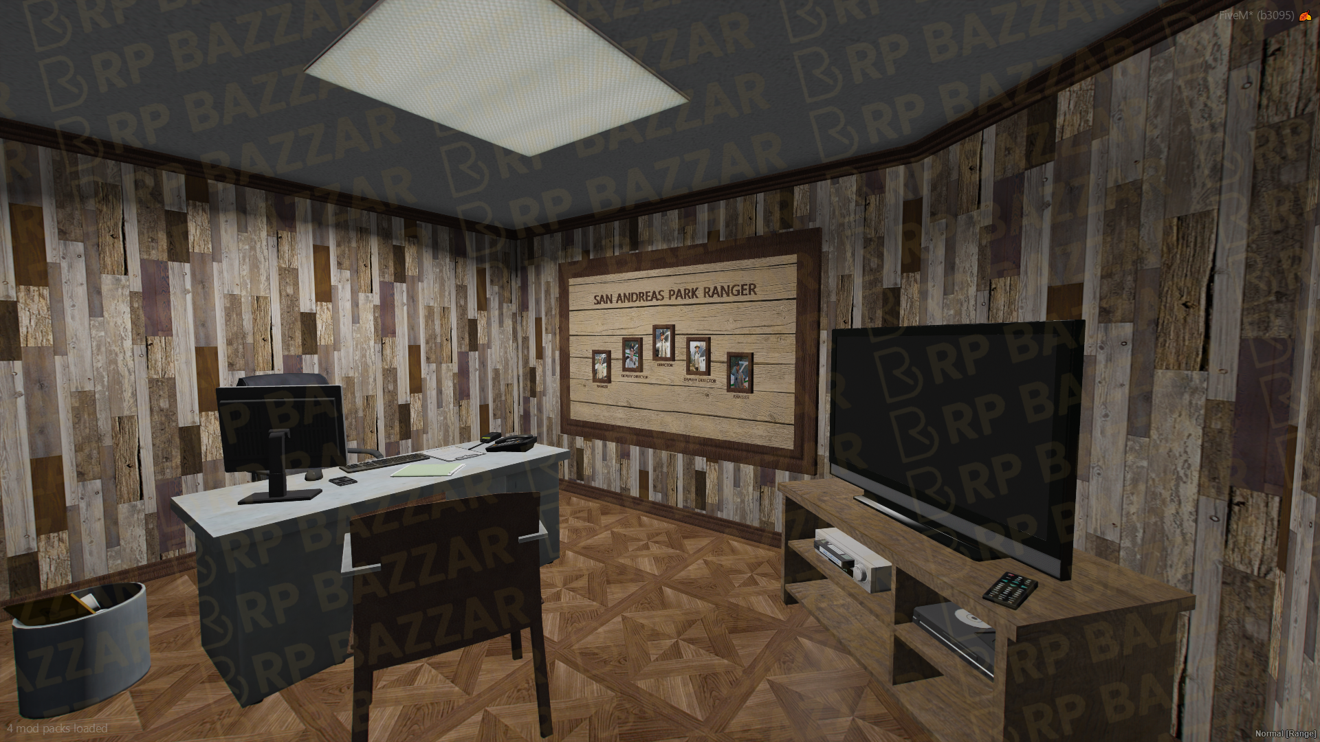 Wilderness Park Ranger FiveM MLO — GTA RP Interior — ESX QB QBOX — RPBazzar