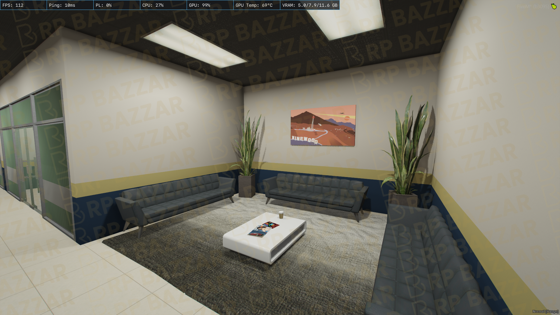 Spacious Office FiveM MLO — GTA RP Interior — ESX QB QBOX — RPBazzar