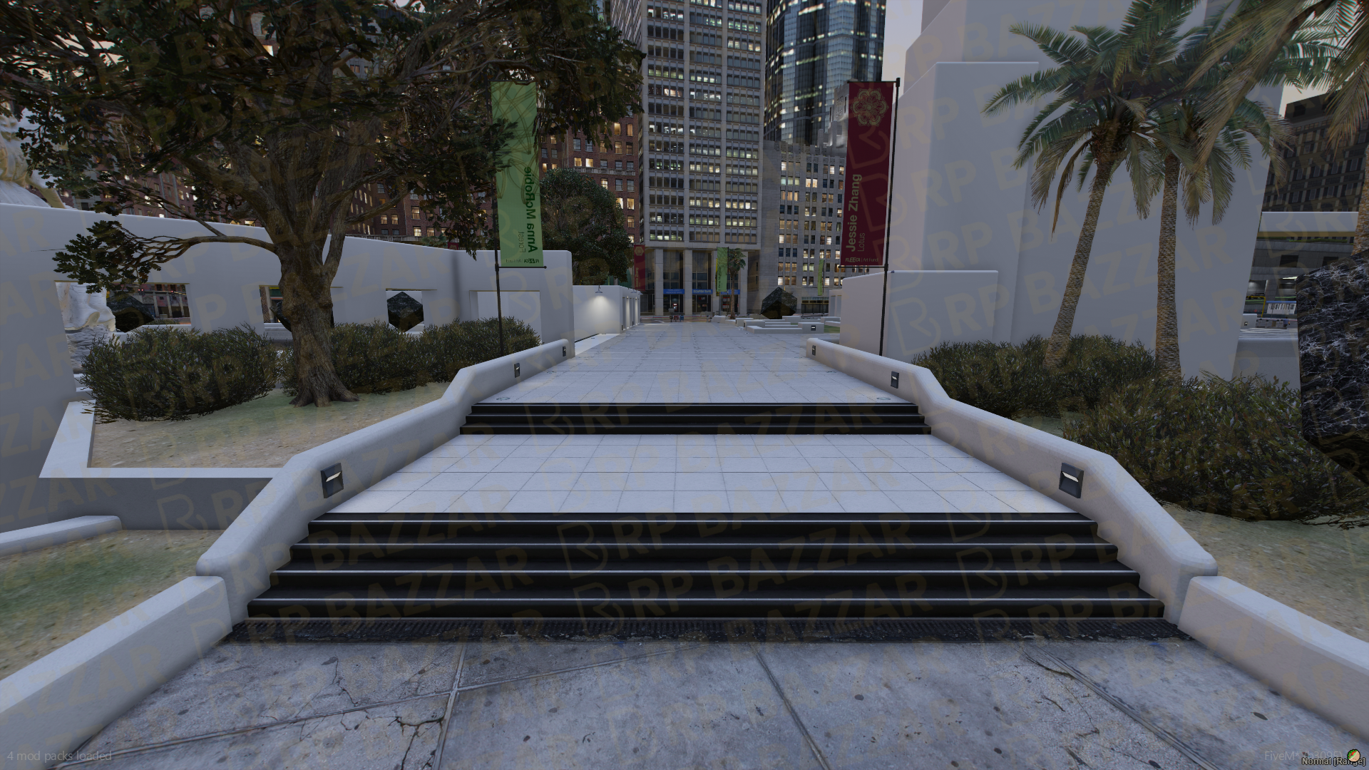 Central Legion Square FiveM MLO — GTA RP Interior — ESX QB QBOX — RPBazzar