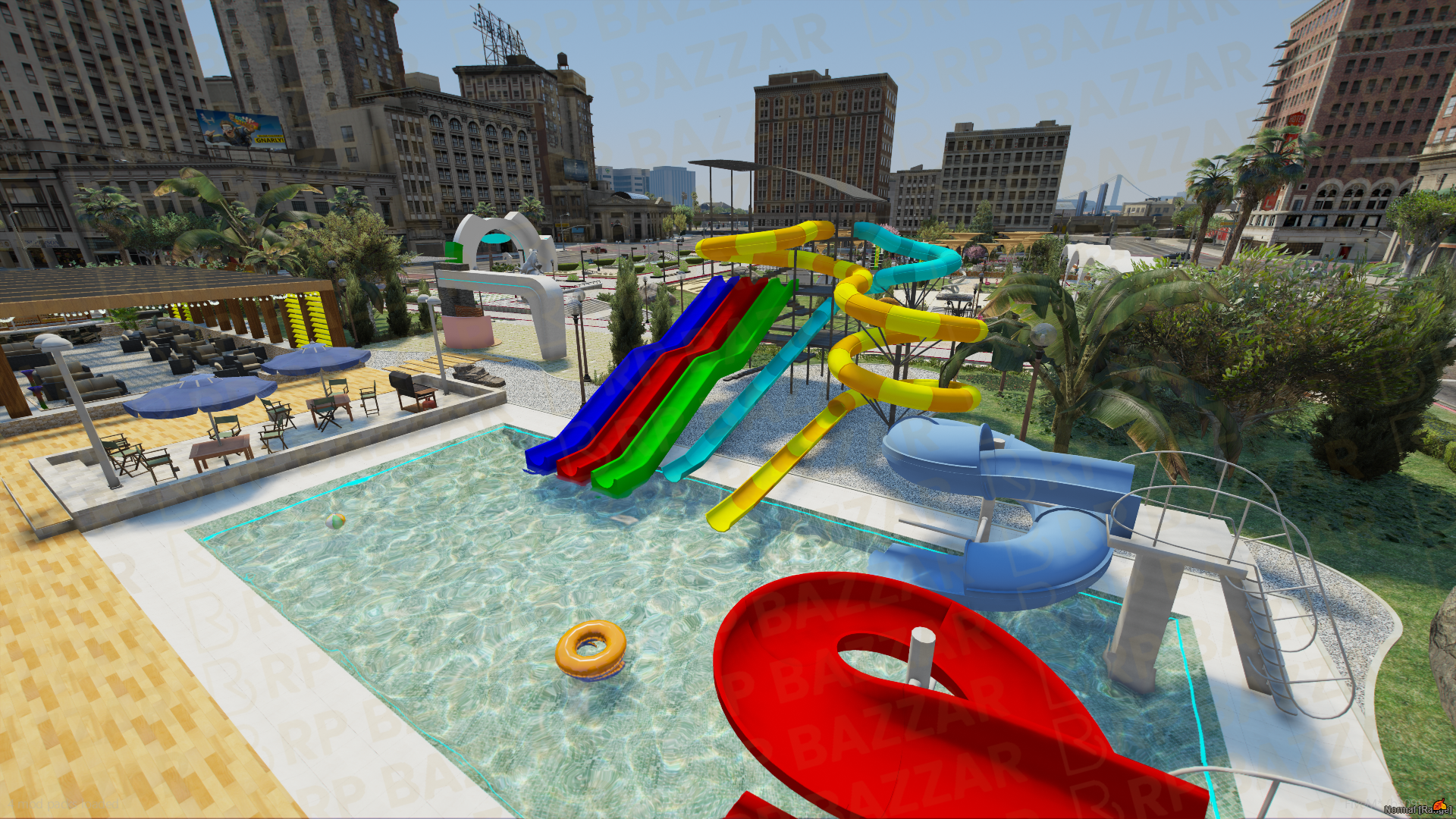 Liberty Legion Square FiveM MLO — GTA RP Interior — ESX QB QBOX — RPBazzar
