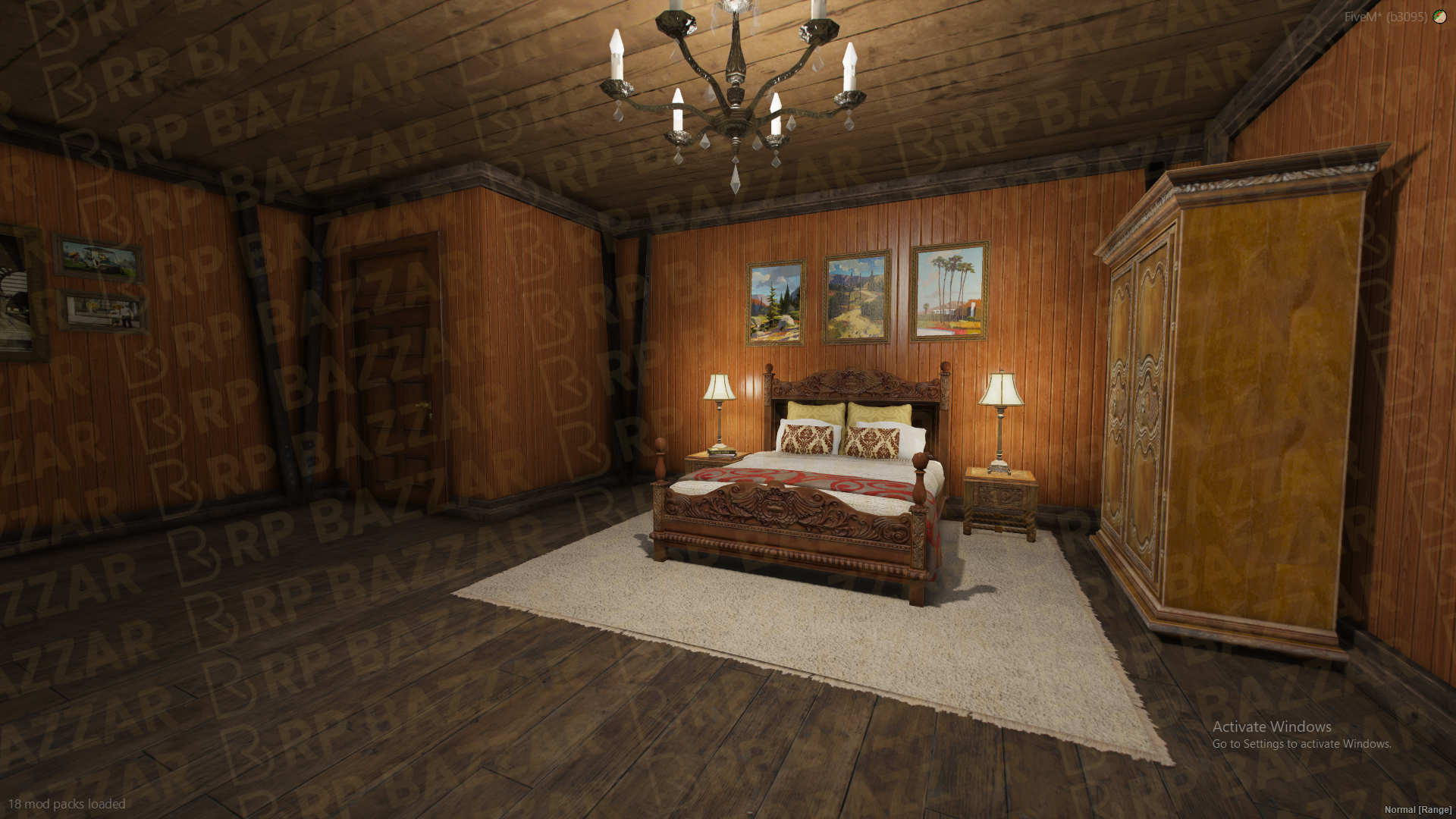 Rustic House FiveM MLO — GTA RP Interior — ESX QB QBOX — RPBazzar