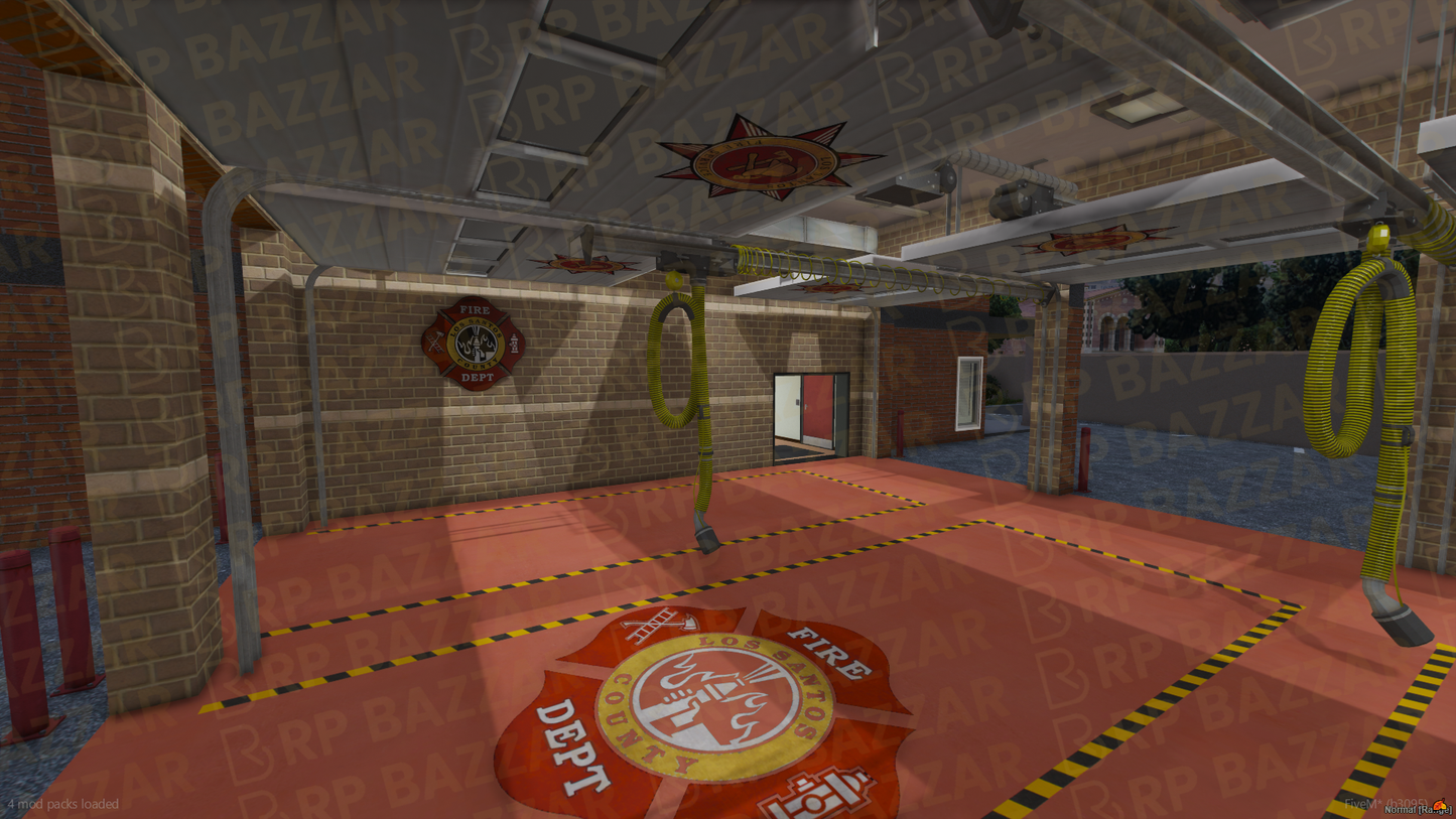 Riverside Fire Department FiveM MLO — GTA RP Interior — ESX QB QBOX — RPBazzar
