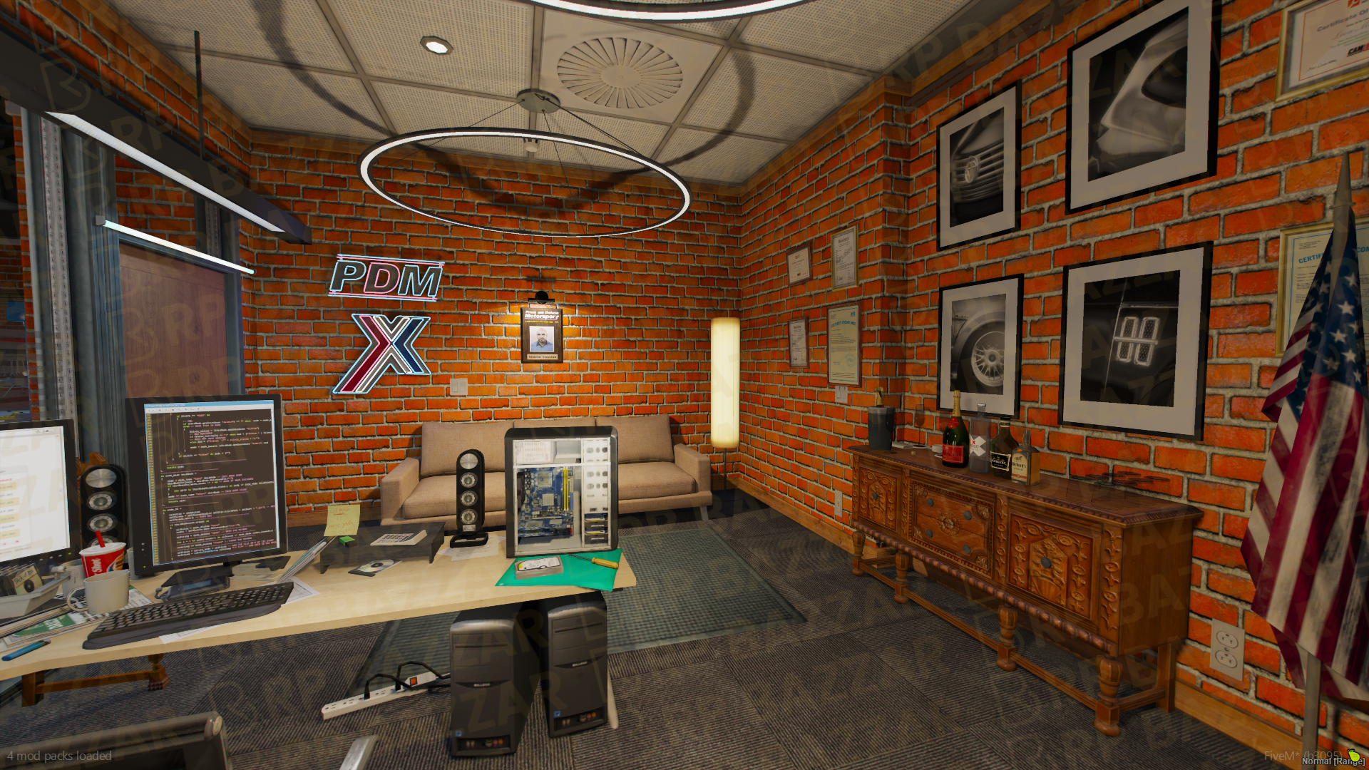 Apex Vehicle Shop FiveM MLO — GTA RP Interior — ESX QB QBOX — RPBazzar