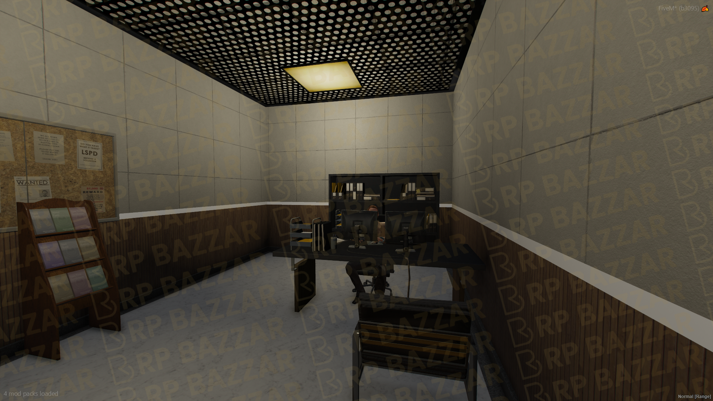Coastal Police Station FiveM MLO — GTA RP Interior — ESX QB QBOX — RPBazzar