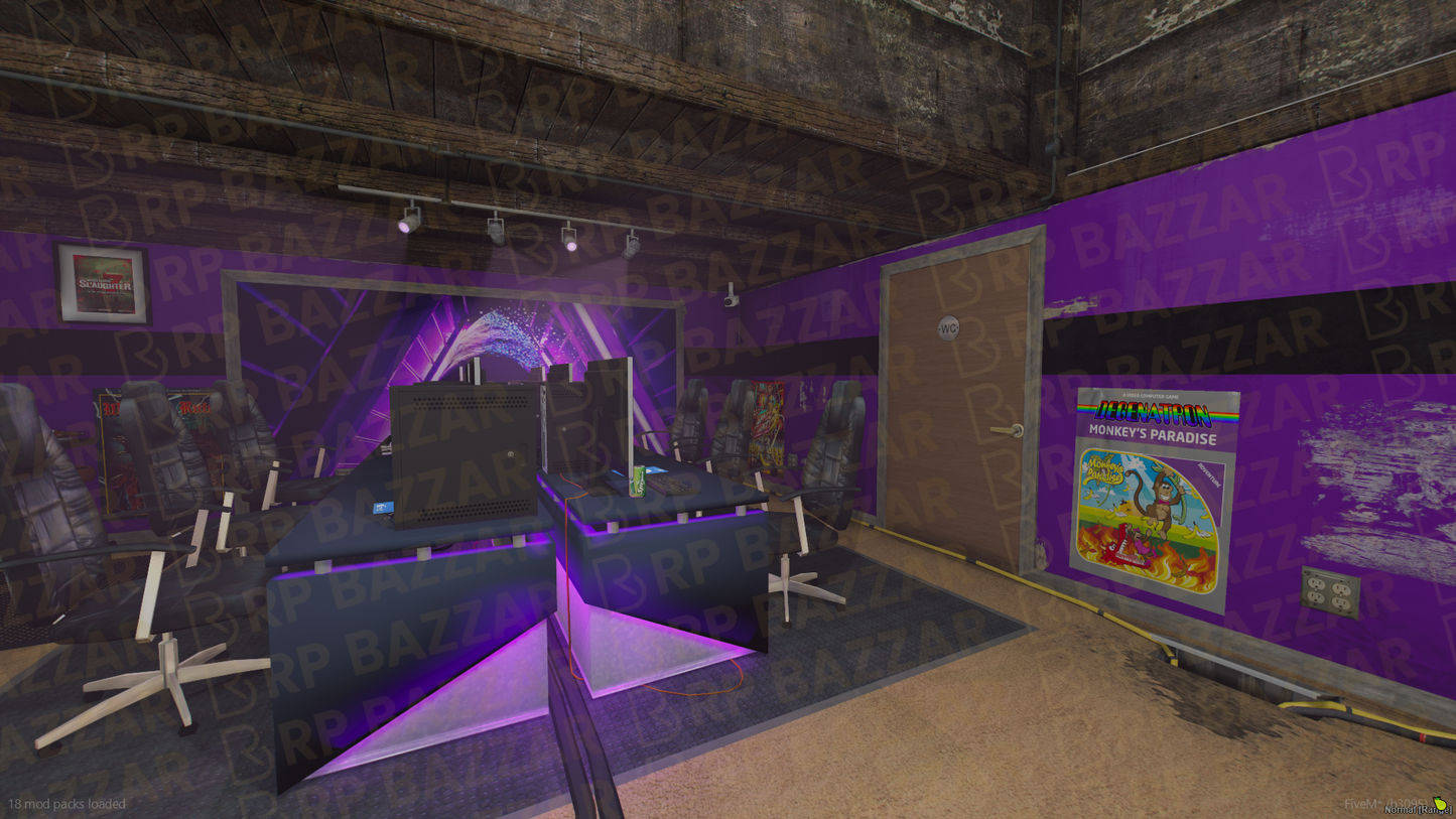 Circuit Electronic Store FiveM MLO — GTA RP Interior — ESX QB QBOX — RPBazzar