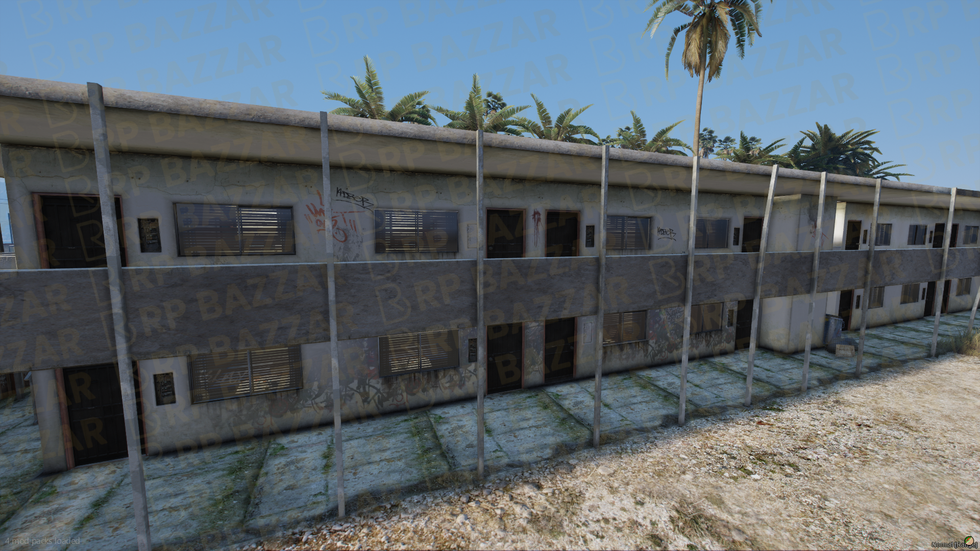 Roadside Motel FiveM MLO — GTA RP Interior — ESX QB QBOX — RPBazzar