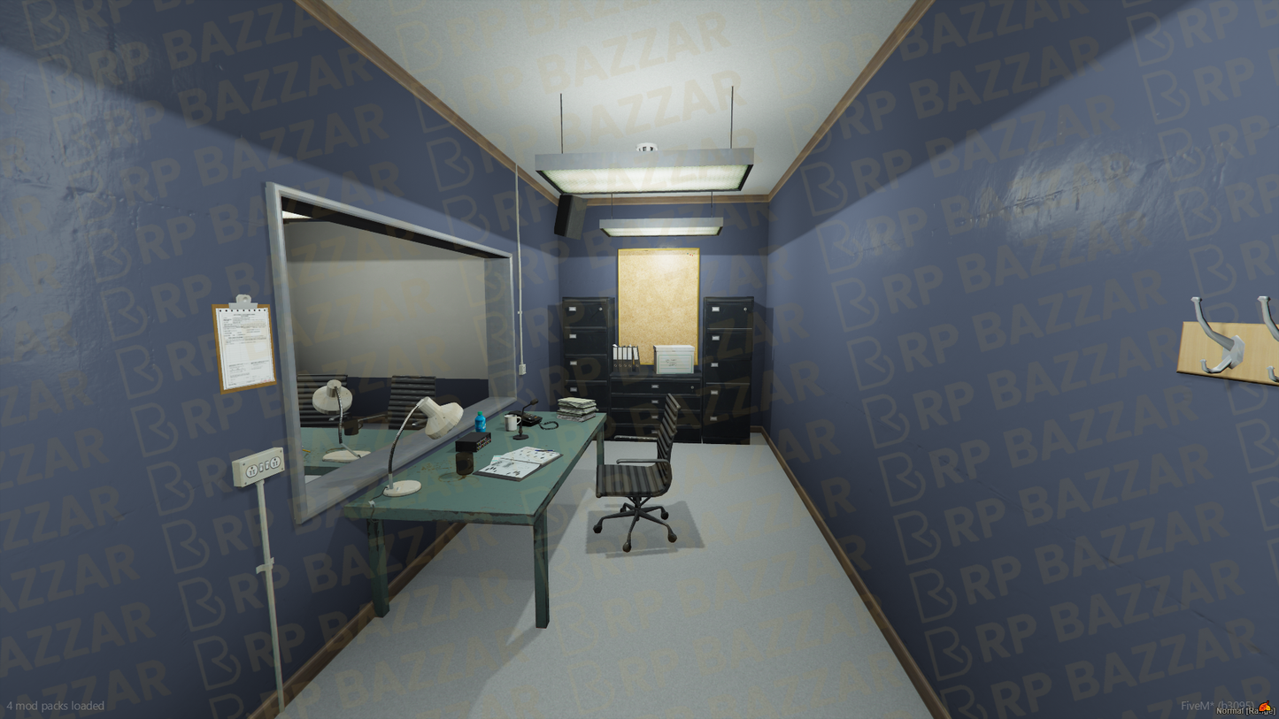 030.Police Station FiveM MLO — rpbazzar
