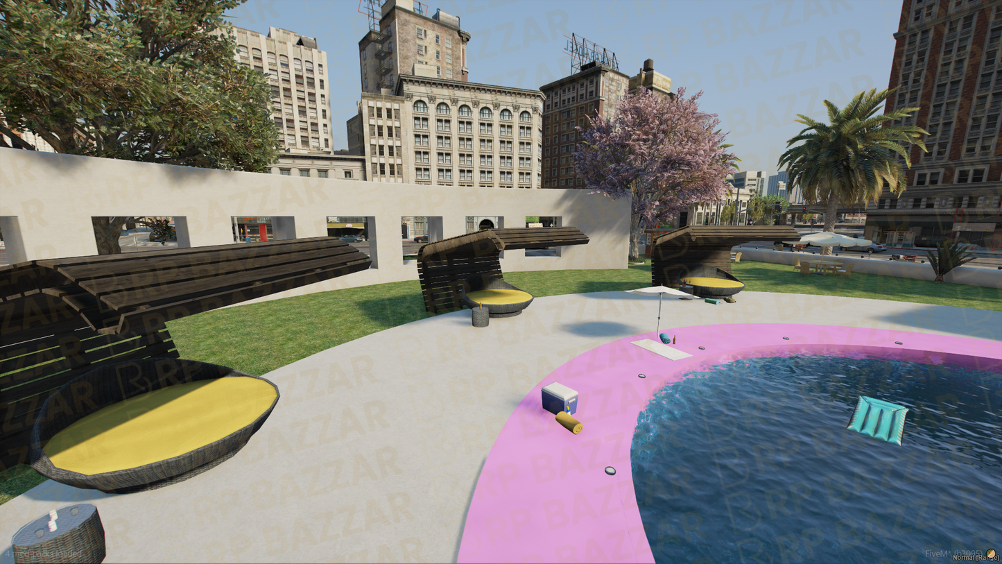 Landmark Legion Square FiveM MLO — GTA RP Interior — ESX QB QBOX — RPBazzar