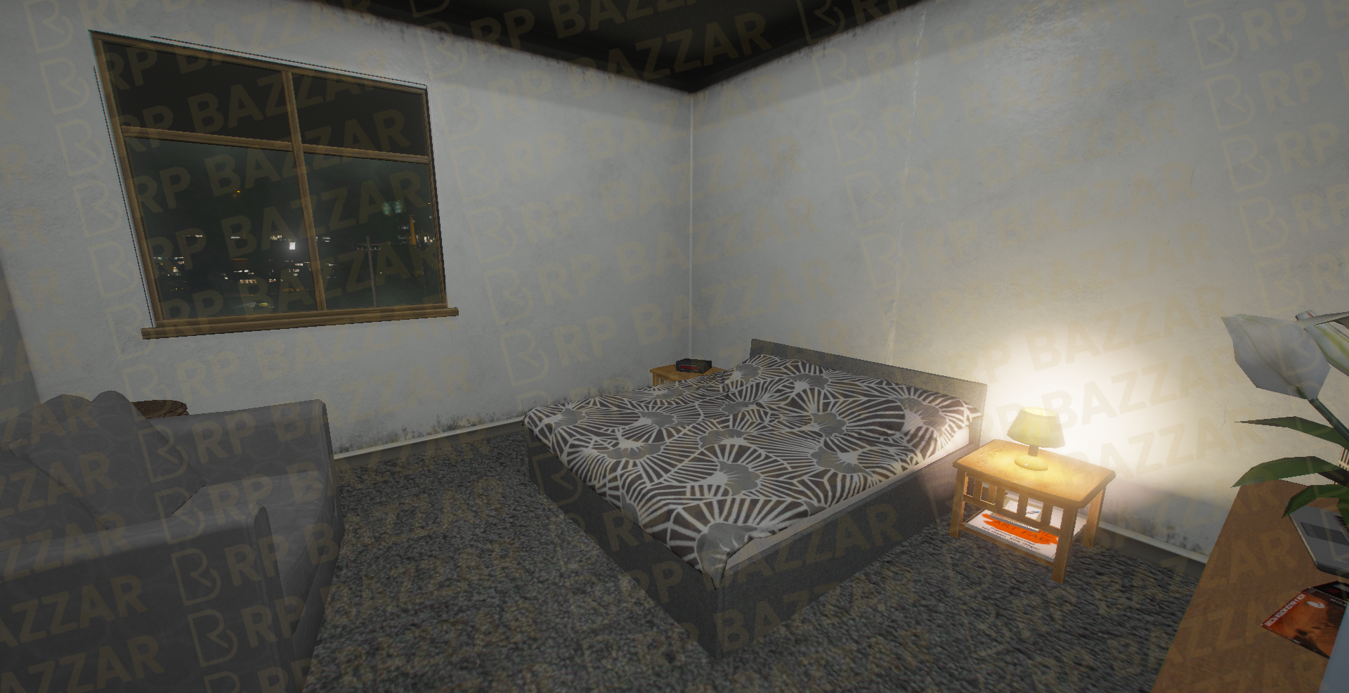 Custom Gang House FiveM MLO — GTA RP Interior — ESX QB QBOX — RPBazzar