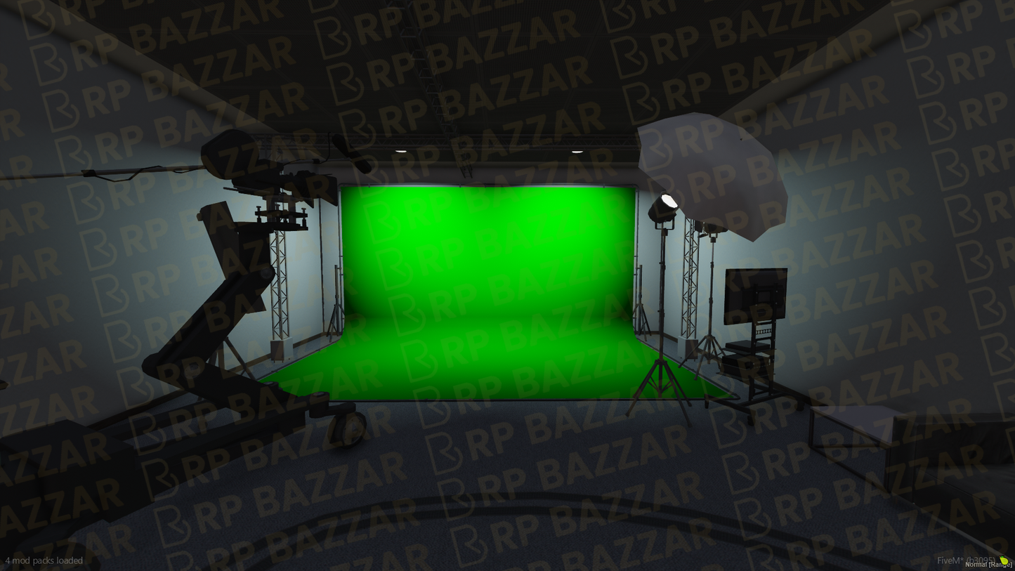 Broadcast Weazel News FiveM MLO — GTA RP Interior — ESX QB QBOX — RPBazzar