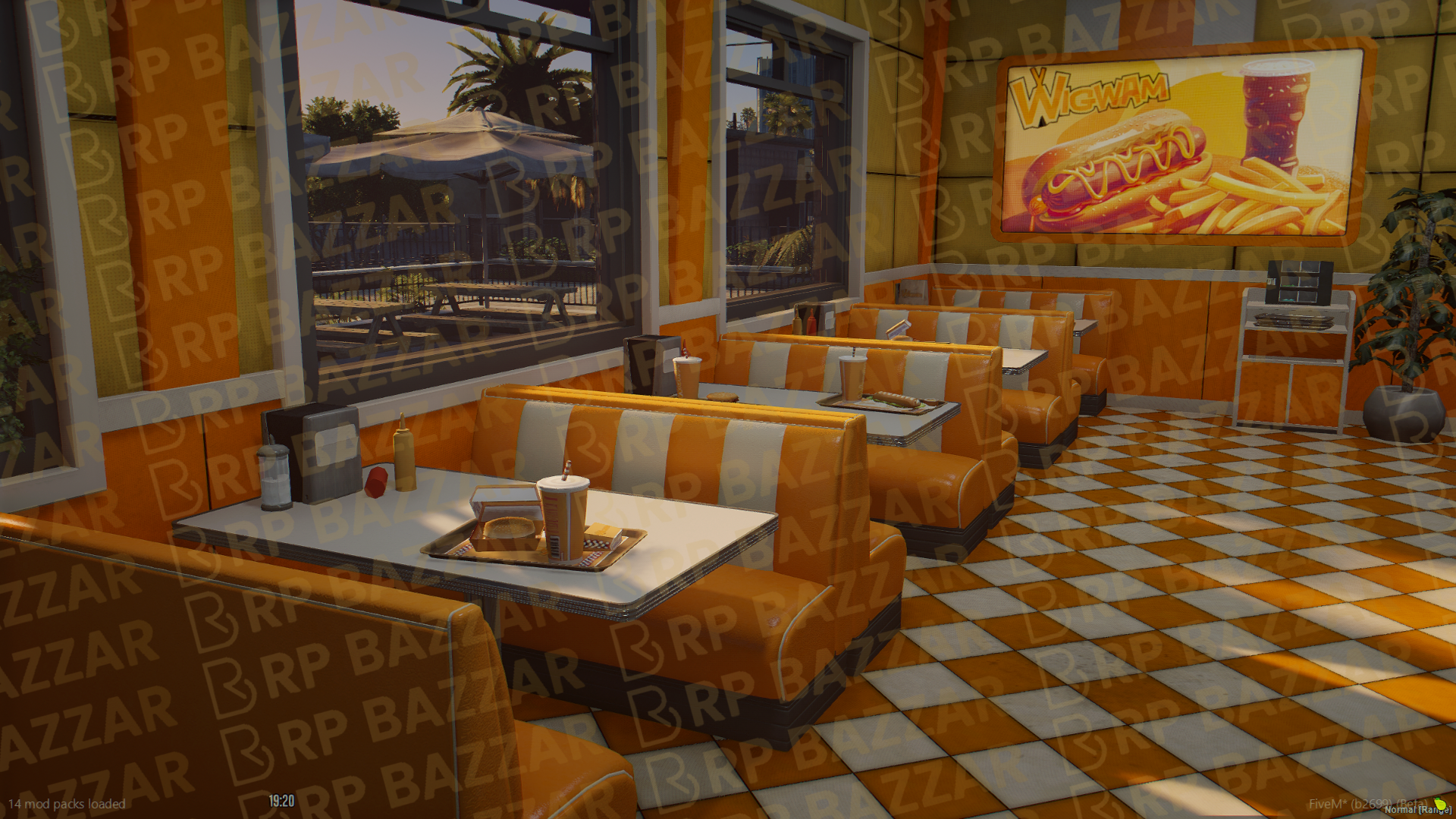 033.Food Court FiveM MLO — rpbazzar
