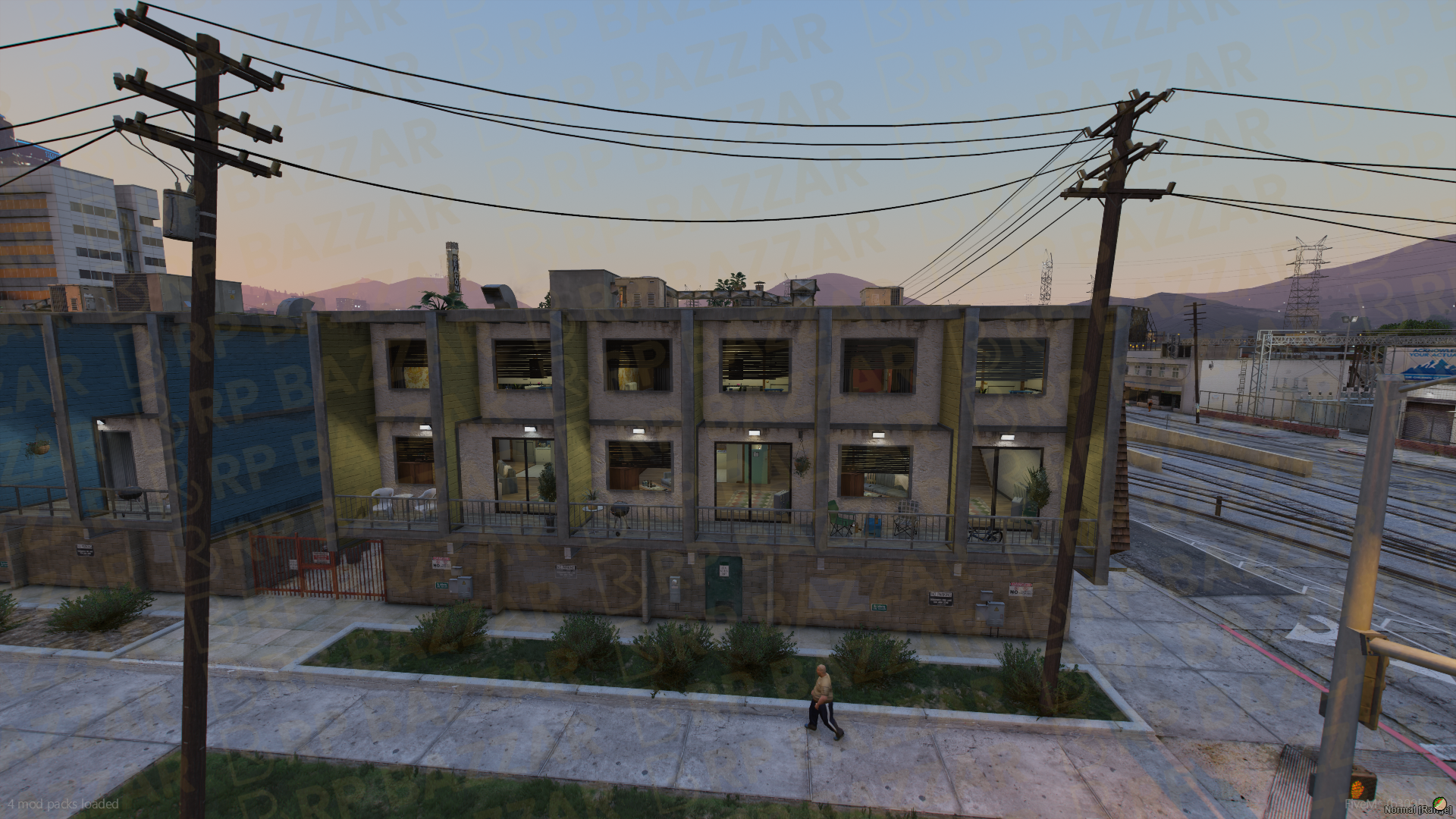 Roadside Motel FiveM MLO — GTA RP Interior — ESX QB QBOX — RPBazzar