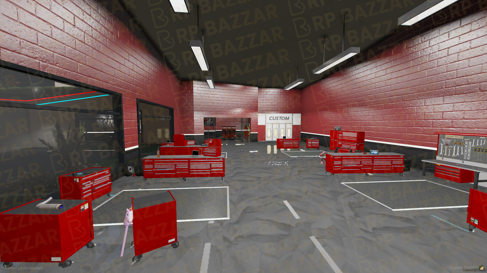 Classic Vehicle Shop FiveM MLO — GTA RP Interior — ESX QB QBOX — RPBazzar