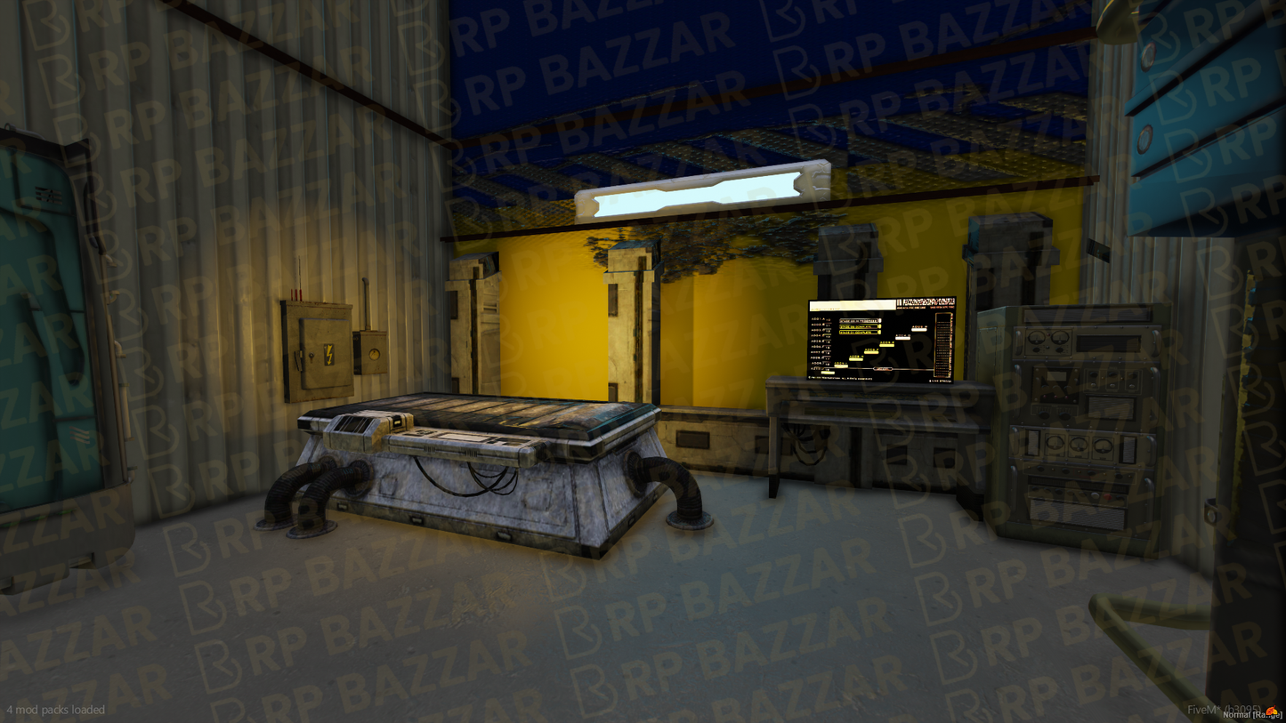 Modern Storage Room & Warehouse FiveM MLO — GTA RP Interior — ESX QB QBOX — RPBazzar