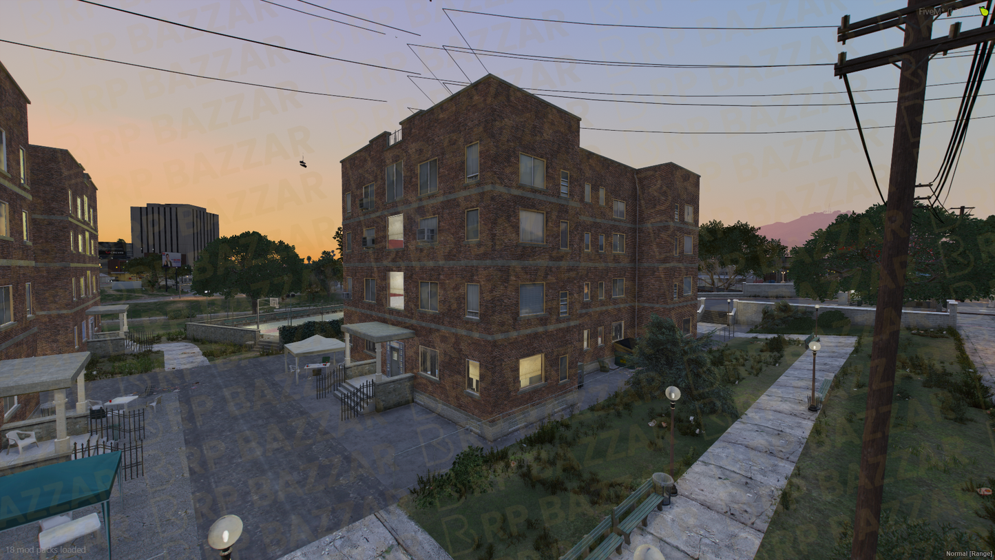 Steel Gang Exterior FiveM MLO — GTA RP Interior — ESX QB QBOX — RPBazzar