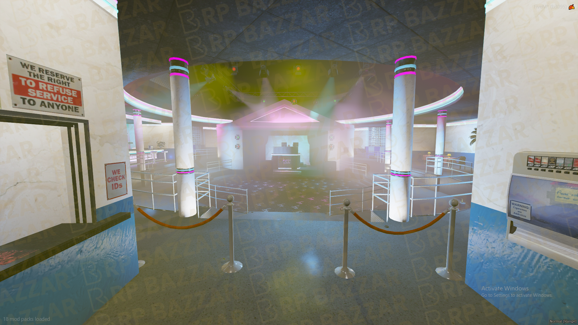 Hip Nightclub FiveM MLO — GTA RP Interior — ESX QB QBOX — RPBazzar