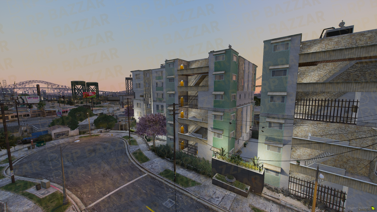 Crimson Gang Exterior FiveM MLO — GTA RP Interior — ESX QB QBOX — RPBazzar